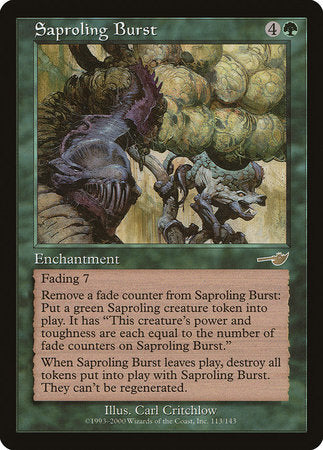 Saproling Burst [Nemesis] | The Time Vault CA