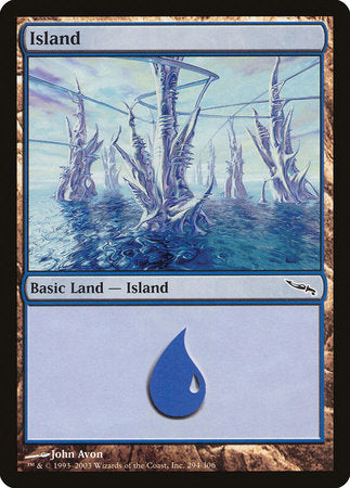 Island (294) [Mirrodin] | The Time Vault CA