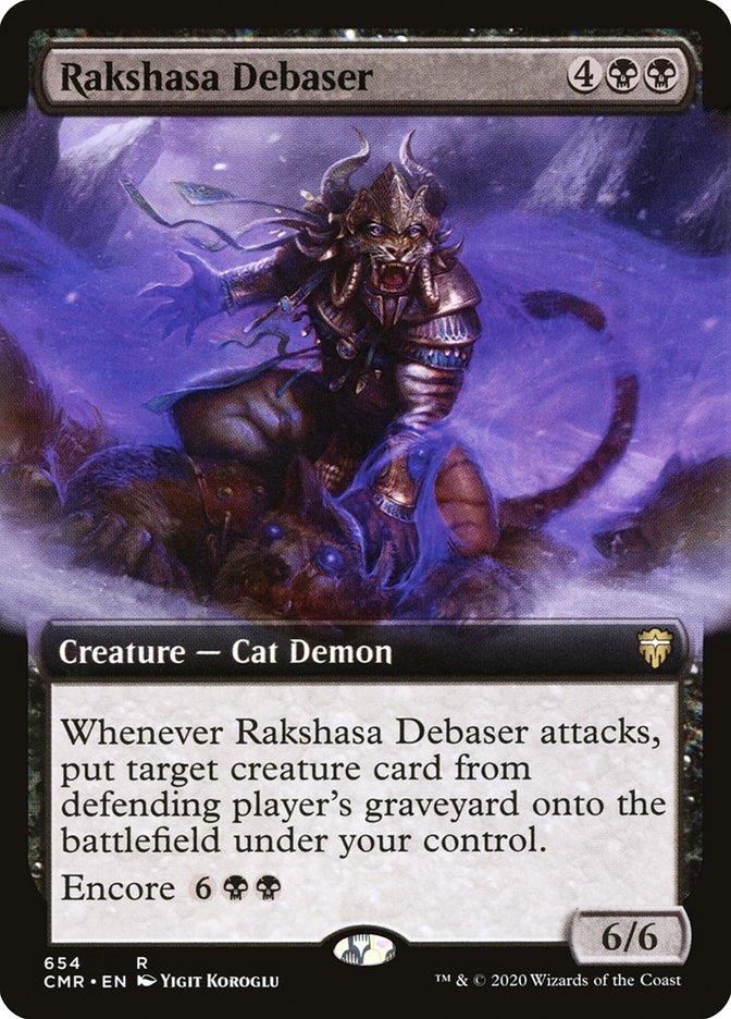 Rakshasa Debaser (Extended Art) [Commander Legends] | The Time Vault CA