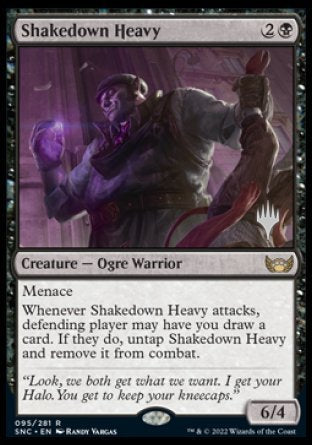 Shakedown Heavy (Promo Pack) [Streets of New Capenna Promos] | The Time Vault CA