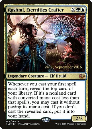 Rashmi, Eternities Crafter [Kaladesh Promos] | The Time Vault CA