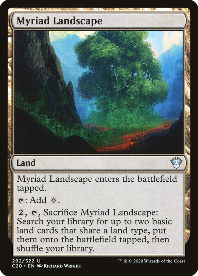 Myriad Landscape [Commander 2020] | The Time Vault CA