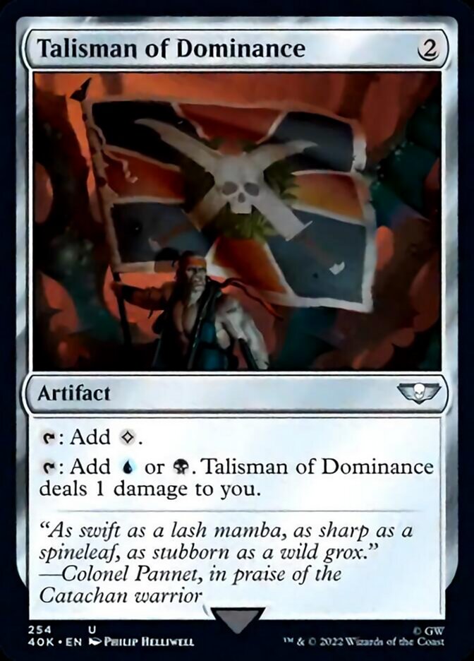 Talisman of Dominance (254) [Universes Beyond: Warhammer 40,000] | The Time Vault CA