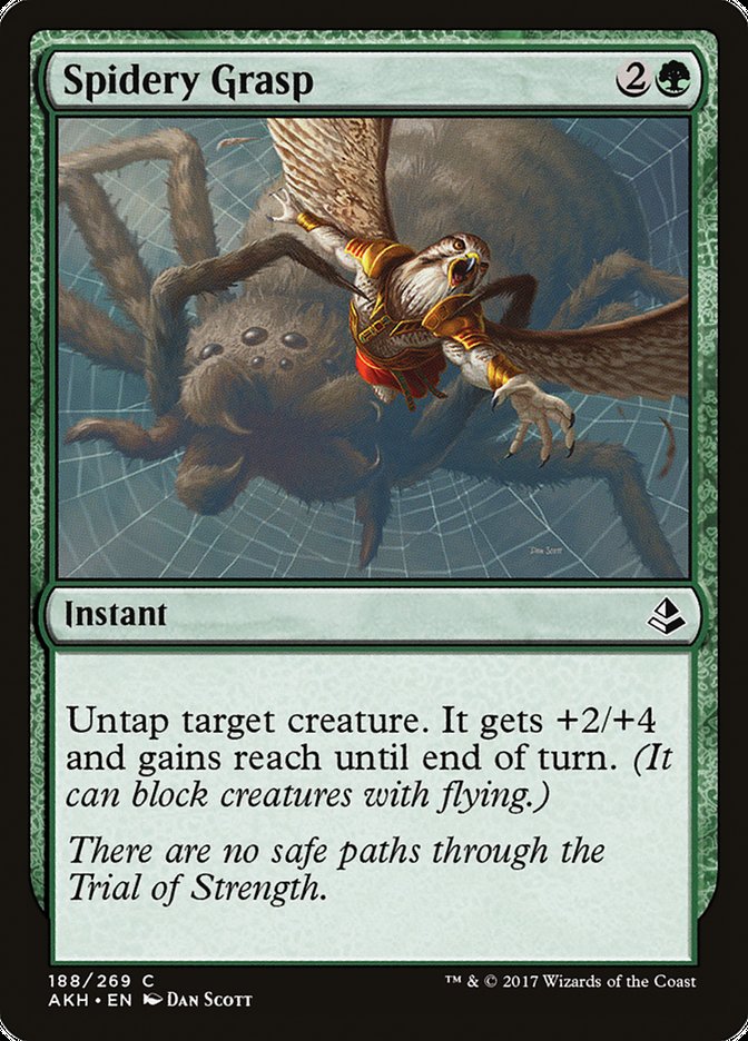 Spidery Grasp [Amonkhet] | The Time Vault CA