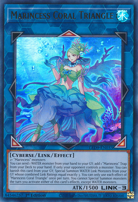 Marincess Coral Triangle [LED9-EN033] Ultra Rare | The Time Vault CA