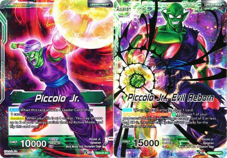 Piccolo Jr. // Piccolo Jr., Evil Reborn (Starter Deck - The Guardian of Namekians) (SD4-01) [Colossal Warfare] | The Time Vault CA