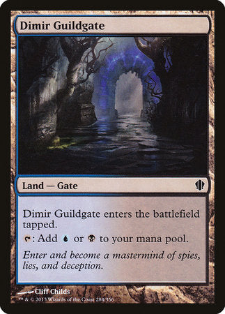 Dimir Guildgate [Commander 2013] | The Time Vault CA