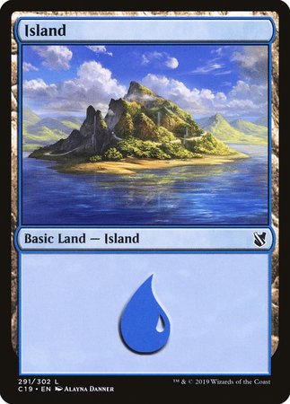 Island (291) [Commander 2019] | The Time Vault CA