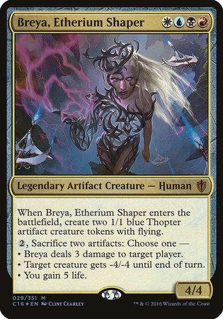 Breya, Etherium Shaper (Commander 2016) [Commander 2016 Oversized] | The Time Vault CA