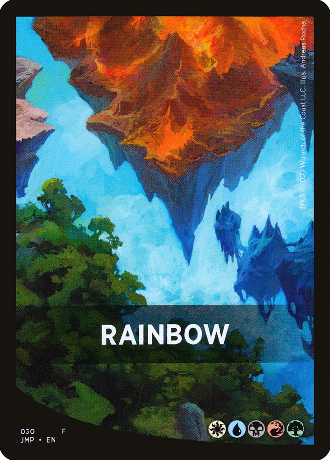 Rainbow Theme Card [Jumpstart Front Cards] | The Time Vault CA