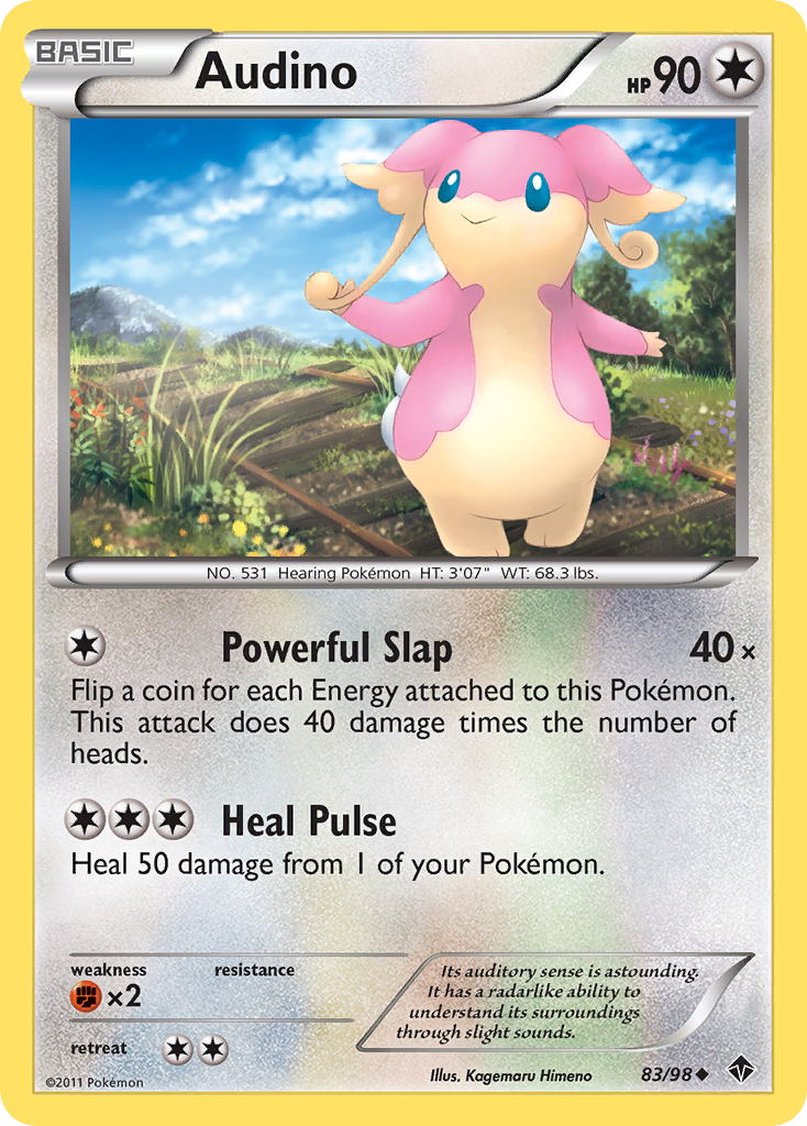 Audino (83/98) [Black & White: Emerging Powers] | The Time Vault CA