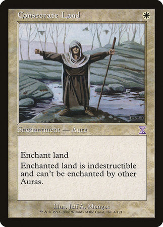 Consecrate Land [Time Spiral Timeshifted] | The Time Vault CA