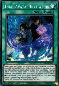 Dual Avatar Invitation [PHRA-EN057] Secret Rare | The Time Vault CA