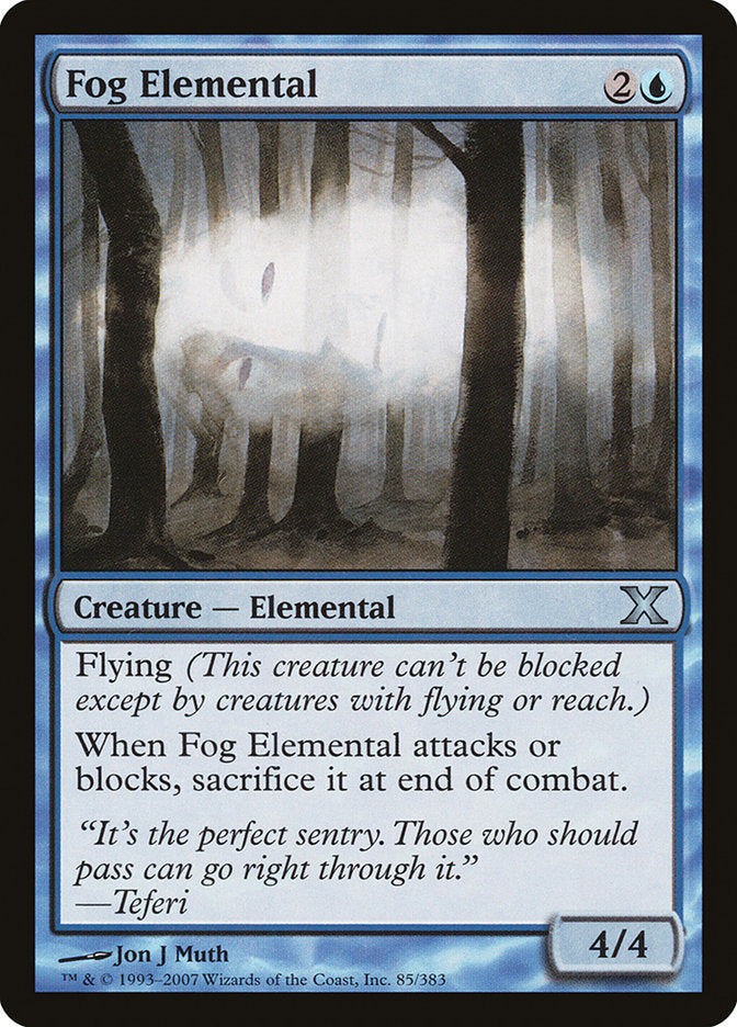 Fog Elemental [Tenth Edition] | The Time Vault CA
