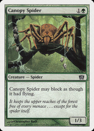 Canopy Spider [Eighth Edition] | The Time Vault CA
