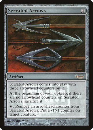 Serrated Arrows [Friday Night Magic 2008] | The Time Vault CA