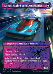 Slicer, Hired Muscle // Slicer, High-Speed Antagonist (Shattered Glass) [Universes Beyond: Transformers] | The Time Vault CA