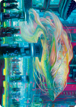 Skyswimmer Koi Art Card [Kamigawa: Neon Dynasty Art Series] | The Time Vault CA