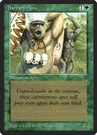 Barbary Apes [Legends] | The Time Vault CA