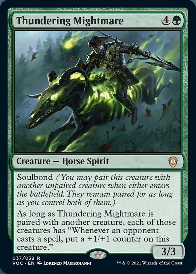 Thundering Mightmare [Innistrad: Crimson Vow Commander] | The Time Vault CA