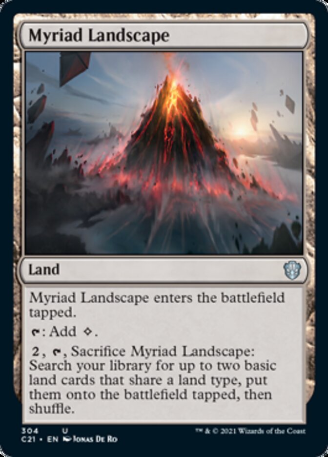 Myriad Landscape [Commander 2021] | The Time Vault CA