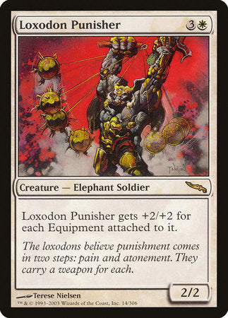 Loxodon Punisher [Mirrodin] | The Time Vault CA