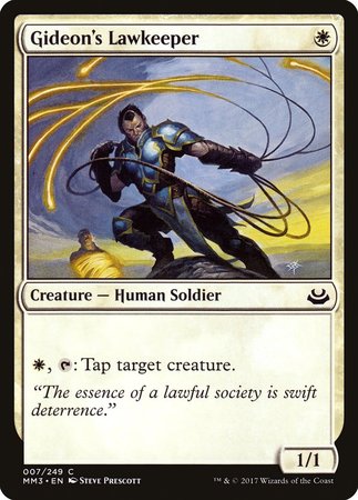 Gideon's Lawkeeper [Modern Masters 2017] | The Time Vault CA