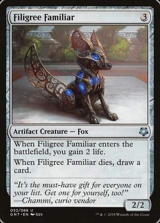 Filigree Familiar [Game Night] | The Time Vault CA