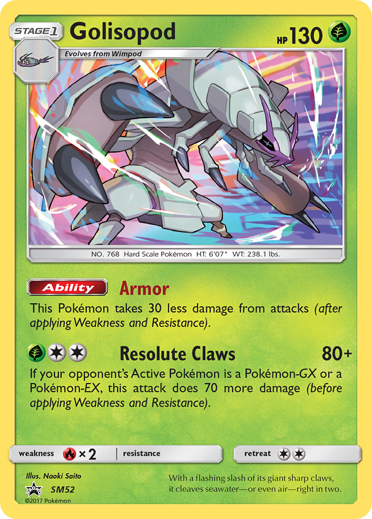 Golisopod (SM52) [Sun & Moon: Black Star Promos] | The Time Vault CA