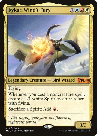 Kykar, Wind's Fury [Core Set 2020 Promos] | The Time Vault CA