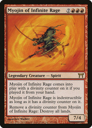 Myojin of Infinite Rage [Champions of Kamigawa] | The Time Vault CA