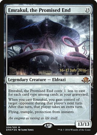 Emrakul, the Promised End [Eldritch Moon Promos] | The Time Vault CA