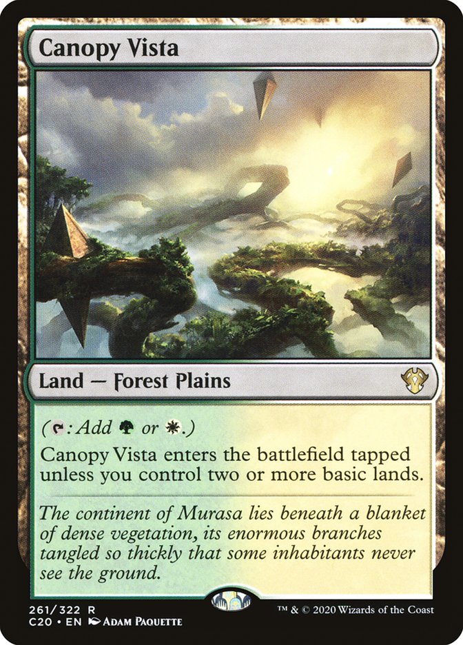 Canopy Vista [Commander 2020] | The Time Vault CA