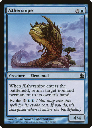Aethersnipe [Commander 2011] | The Time Vault CA