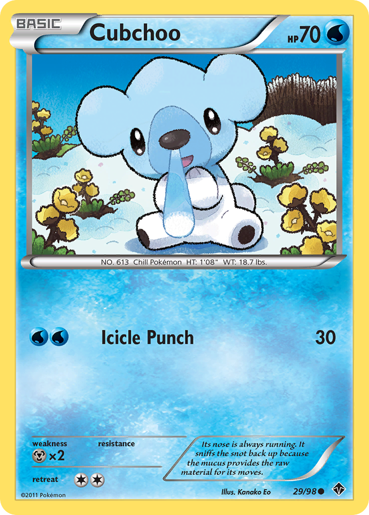 Cubchoo (29/98) [Black & White: Emerging Powers] | The Time Vault CA