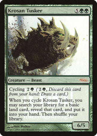 Krosan Tusker [Friday Night Magic 2003] | The Time Vault CA