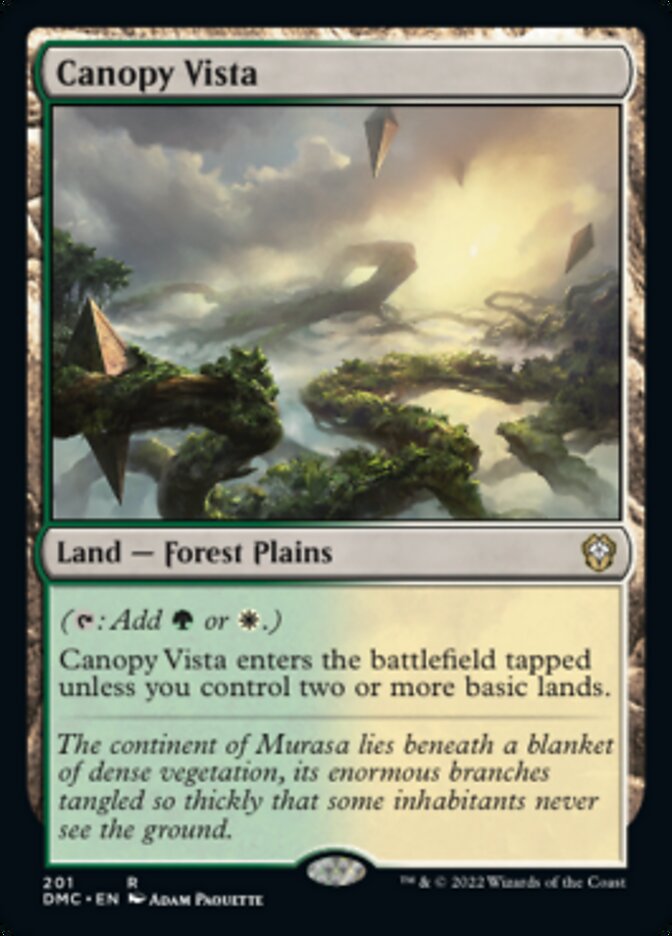 Canopy Vista [Dominaria United Commander] | The Time Vault CA