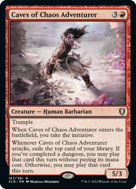 Caves of Chaos Adventurer [Commander Legends: Battle for Baldur's Gate] | The Time Vault CA