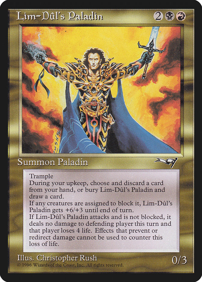 Lim-Dûl's Paladin [Alliances] | The Time Vault CA