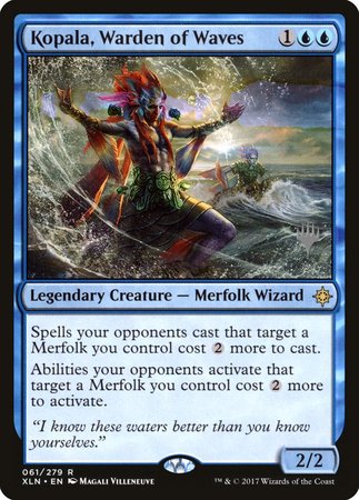 Kopala, Warden of Waves [Ixalan Promos] | The Time Vault CA