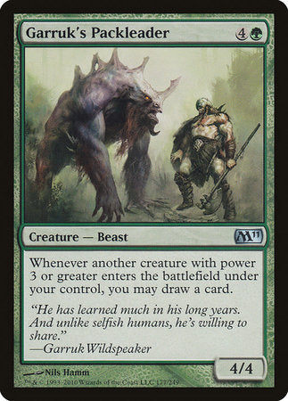 Garruk's Packleader [Magic 2011] | The Time Vault CA