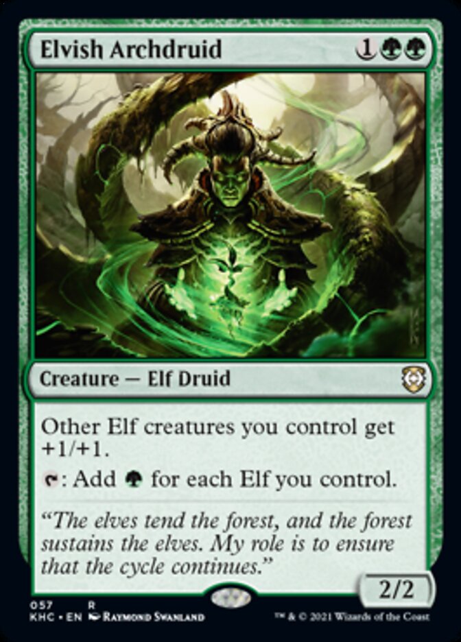 Elvish Archdruid [Kaldheim Commander] | The Time Vault CA