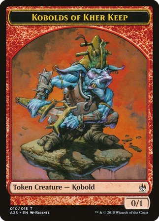 Kobolds of Kher Keep Token (010) [Masters 25 Tokens] | The Time Vault CA