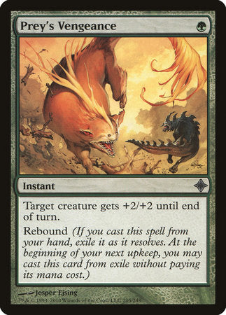Prey's Vengeance [Rise of the Eldrazi] | The Time Vault CA