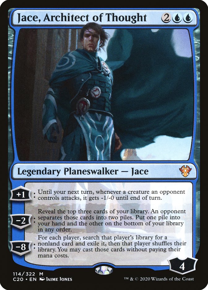 Jace, Architect of Thought [Commander 2020] | The Time Vault CA