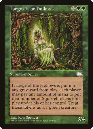 Liege of the Hollows [Weatherlight] | The Time Vault CA
