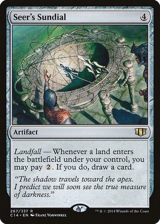 Seer's Sundial [Commander 2014] | The Time Vault CA