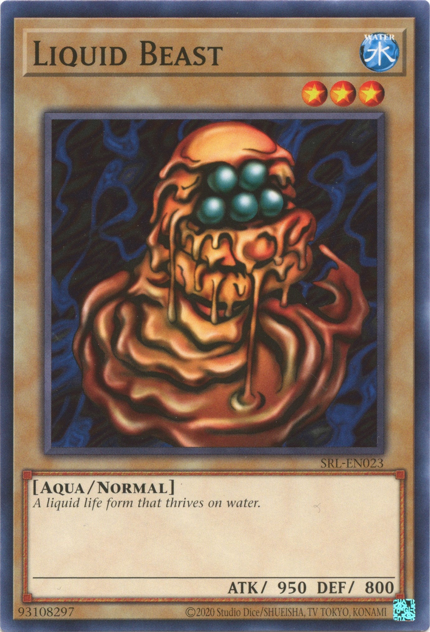 Liquid Beast (25th Anniversary) [SRL-EN023] Common | The Time Vault CA