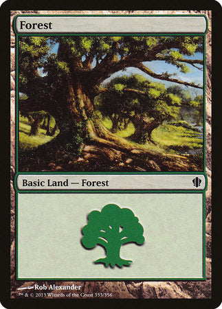 Forest (353) [Commander 2013] | The Time Vault CA