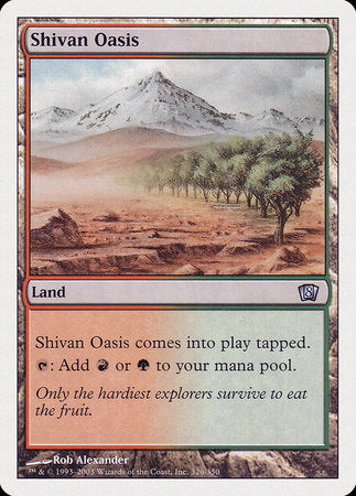 Shivan Oasis [Eighth Edition] | The Time Vault CA
